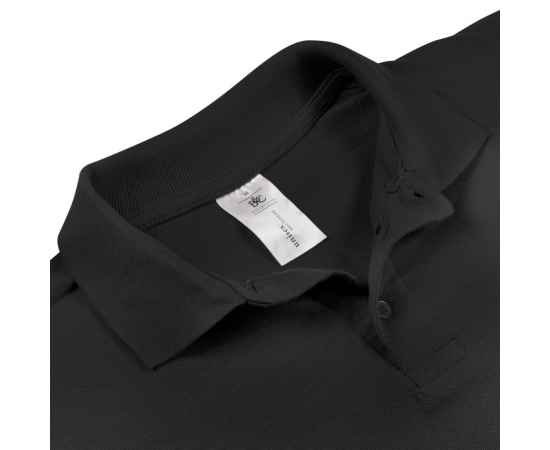 Рубашка поло Safran черная G_PU4090021Sv2, Цвет: черный, Размер: S v2, изображение 3