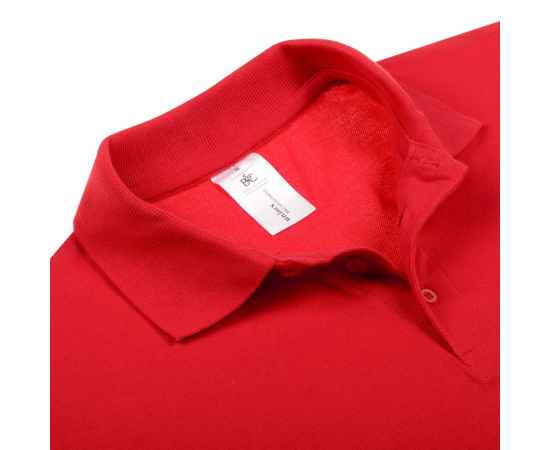 Рубашка поло Heavymill красная G_PU4220042X, Цвет: красный, Размер: XXL, изображение 3