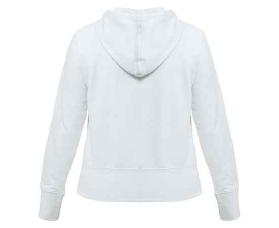 Толстовка женская Hooded Full Zip белая, размер XS, Цвет: белый, Размер: XS, изображение 3
