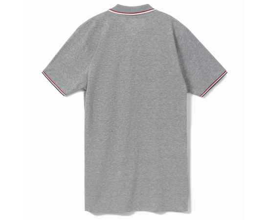 Рубашка поло мужская Paname Men, черный меланж G_02081311L, Цвет: черный, Размер: L, изображение 2