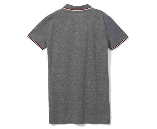 Рубашка поло женская Paname Women, черный меланж G_02082311S, Цвет: черный, Размер: S, изображение 2