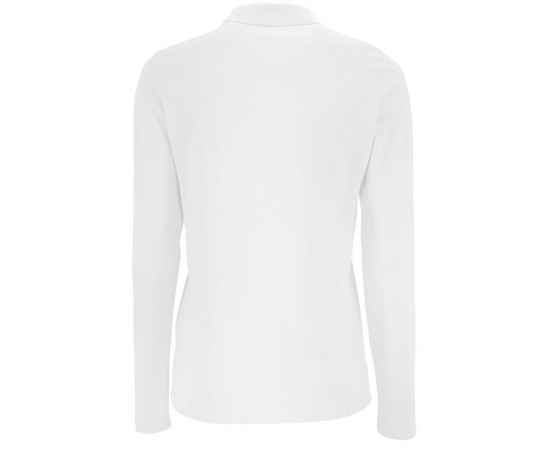 Рубашка поло женская с длинным рукавом Perfect LSL Women, белая G_02083102XL, Цвет: белый, Размер: XL, изображение 2