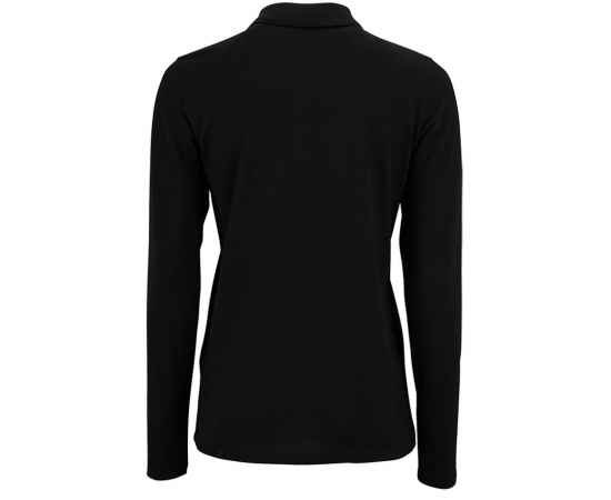 Рубашка поло женская с длинным рукавом Perfect LSL Women, черная G_02083312L, изображение 2