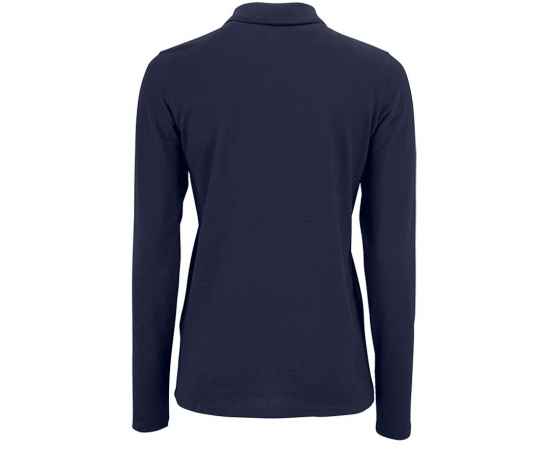 Рубашка поло женская с длинным рукавом Perfect LSL Women, темно-синяя G_02083319S, Цвет: темно-синий, Размер: S, изображение 2