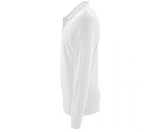 Рубашка поло мужская с длинным рукавом Perfect LSL Men, белая G_02087102XL, Цвет: белый, Размер: XXL, изображение 3