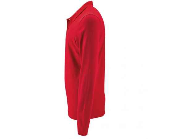 Рубашка поло мужская с длинным рукавом Perfect LSL Men, красная G_020871453XL, Цвет: красный, Размер: 3XL, изображение 3