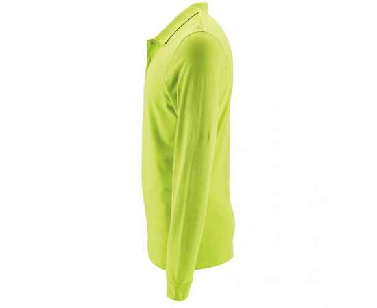 Рубашка поло мужская с длинным рукавом Perfect LSL Men, зеленое яблоко G_02087280S, Цвет: зеленое яблоко, Размер: S, изображение 3