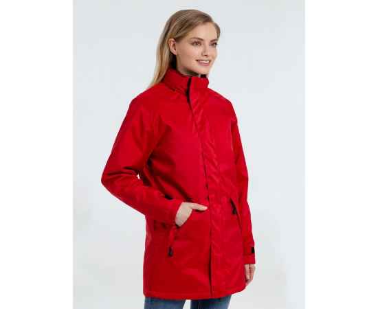 Куртка на стеганой подкладке Robyn красная, размер 4XL, Цвет: красный, Размер: 4XL, изображение 4