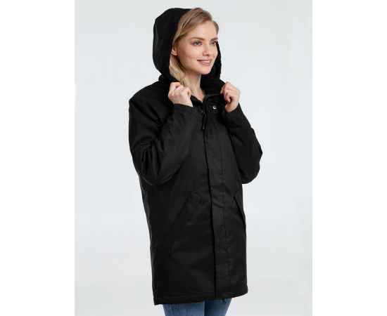 Куртка на стеганой подкладке Robyn черная, размер XS, Цвет: черный, Размер: XS, изображение 6