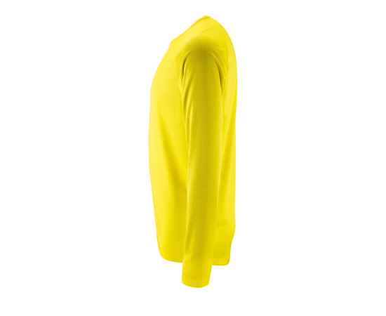 Футболка с длинным рукавом Sporty LSL Men желтый неон, размер S, Цвет: желтый, Размер: S, изображение 3