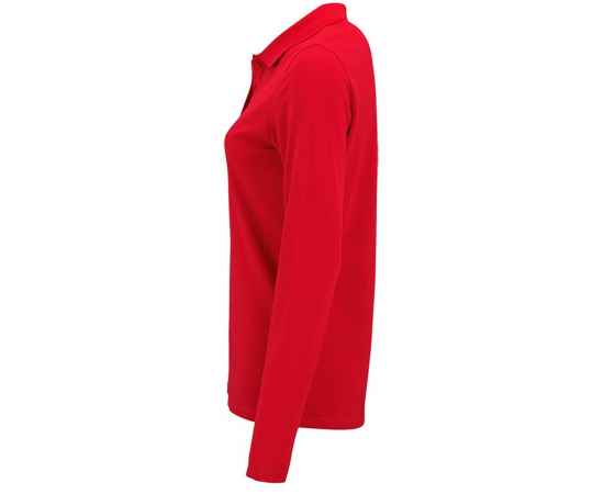 Рубашка поло женская с длинным рукавом Perfect LSL Women, красная G_02083145XL, Цвет: красный, Размер: XL, изображение 3