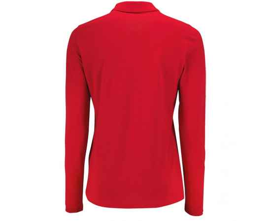 Рубашка поло женская с длинным рукавом Perfect LSL Women, красная G_02083145XL, Цвет: красный, Размер: XL, изображение 2