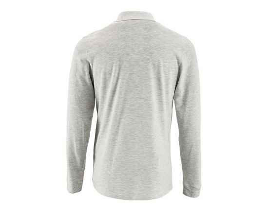 Рубашка поло мужская с длинным рукавом Perfect LSL Men, светло-серый меланж G_02087300S, Цвет: серый меланж, Размер: S, изображение 2