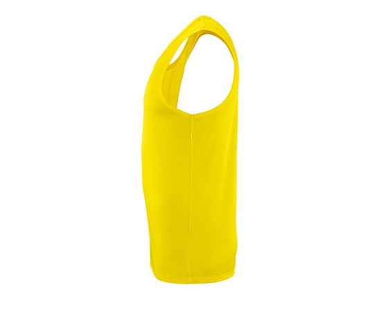 Майка мужская Sporty TT Men желтый неон, размер S, Цвет: желтый, Размер: S, изображение 3
