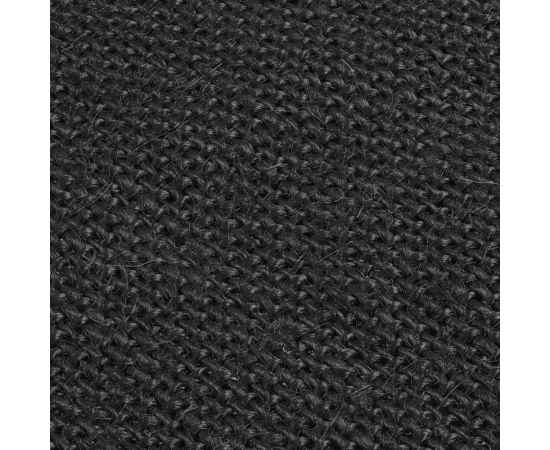 Холщовая сумка на плечо Juhu, черная, Цвет: черный, Размер: 42х38 с, изображение 5
