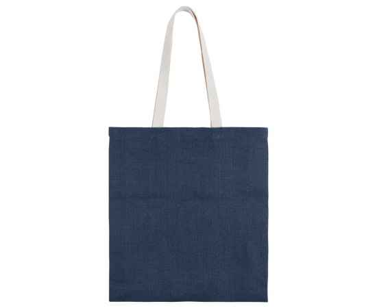 Холщовая сумка на плечо Juhu, синяя, Цвет: синий, Размер: 42х38 с, изображение 3