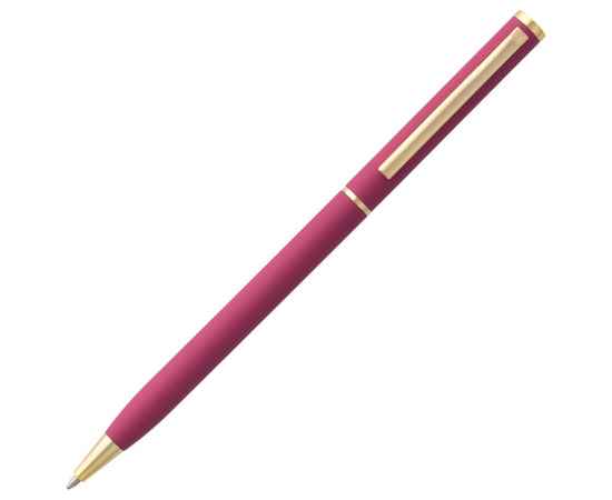 Ручка шариковая Hotel Gold, ver.2, матовая розовая, Цвет: розовый, Размер: 13х0, изображение 2