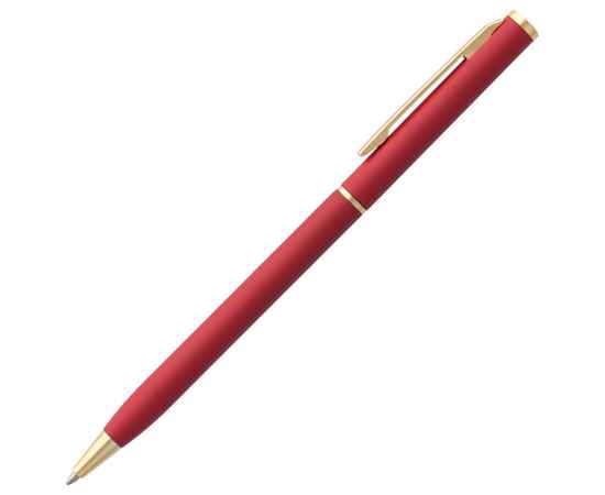 Ручка шариковая Hotel Gold, ver.2, матовая красная, Цвет: красный, Размер: 13х0, изображение 3