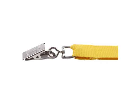 Лента для бейджа Neckband, желтая, Цвет: желтый, Размер: ширина ленты 2 см, изображение 3