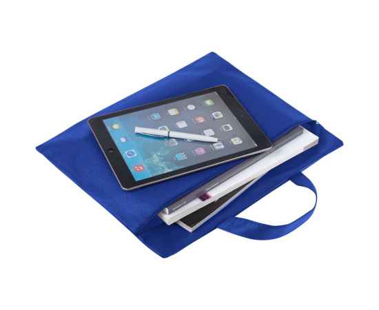 Конференц-сумка Holden, синяя, Цвет: синий, Размер: 38х30 см, изображение 5