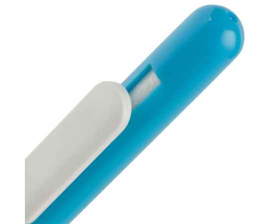Ручка шариковая Swiper, голубая с белым, Цвет: голубой, Размер: 14, изображение 4