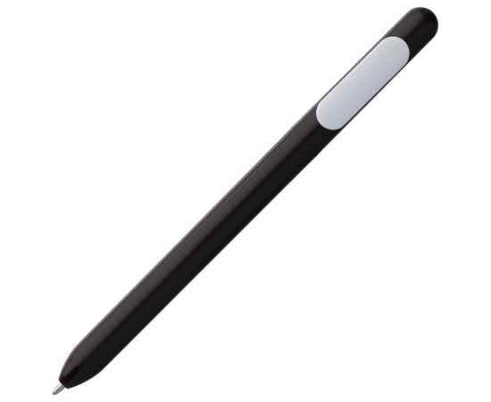 Ручка шариковая Swiper, черная с белым, Цвет: черный, Размер: 14, изображение 2
