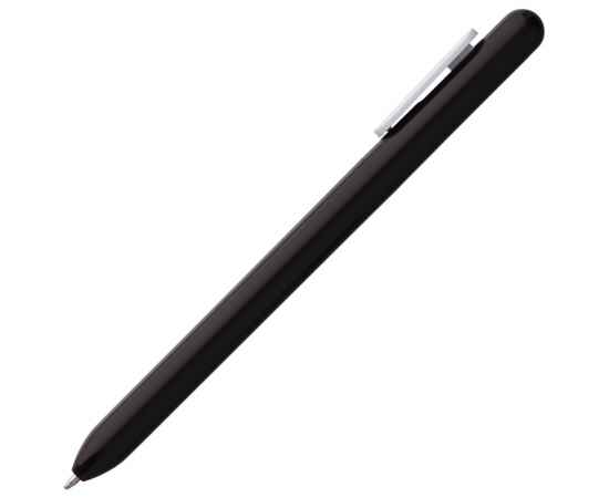 Ручка шариковая Swiper, черная с белым, Цвет: черный, Размер: 14, изображение 3