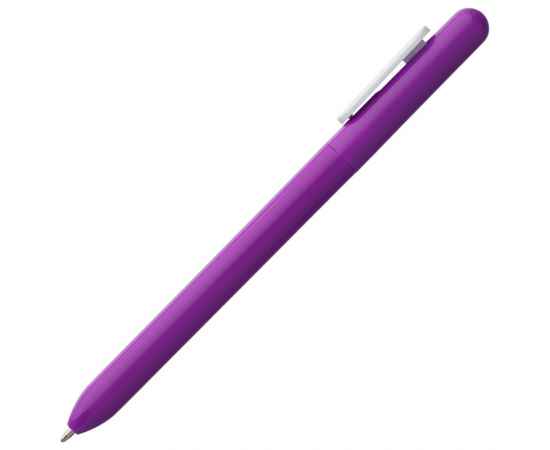 Ручка шариковая Swiper, фиолетовая с белым, Цвет: фиолетовый, Размер: 14, изображение 3
