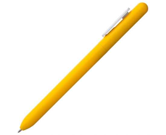 Ручка шариковая Swiper, желтая с белым, Цвет: желтый, Размер: 14, изображение 3