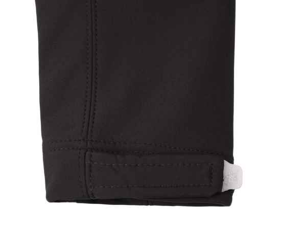 Куртка мужская Hooded Softshell черная, размер S, Цвет: черный, Размер: S, изображение 6