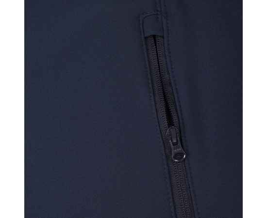 Куртка мужская Hooded Softshell темно-синяя, размер S, Цвет: темно-синий, Размер: S, изображение 5