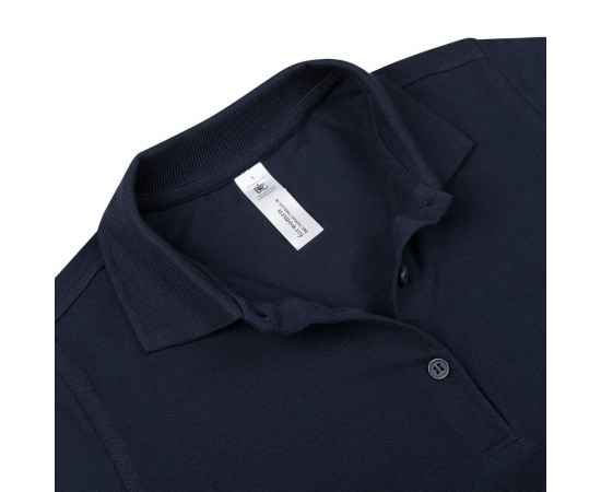 Рубашка поло женская Safran Timeless темно-синяя G_PW4570031S, Цвет: темно-синий, Размер: XXL, изображение 3
