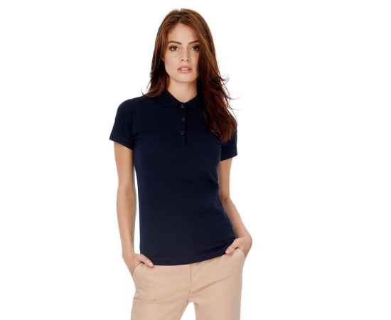 Рубашка поло женская Safran Timeless серый меланж G_PW4576101S, Цвет: серый меланж, Размер: S, изображение 5