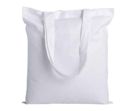 Холщовая сумка Neat 140, белая, Цвет: белый, Размер: 35х40 см, изображение 2