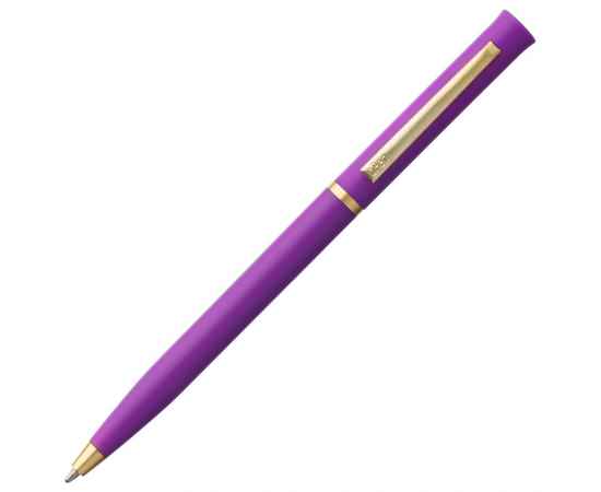 Ручка шариковая Euro Gold, фиолетовая, Цвет: фиолетовый, Размер: 13, изображение 3