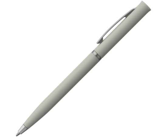 Ручка шариковая Euro Chrome, темно-серая, Цвет: серый, Размер: 13, изображение 2