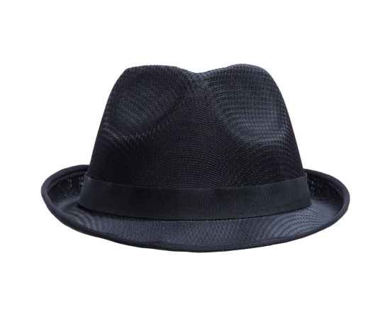 Шляпа Gentleman, черная с черной лентой, Цвет: черный, Размер: 56-58, изображение 2