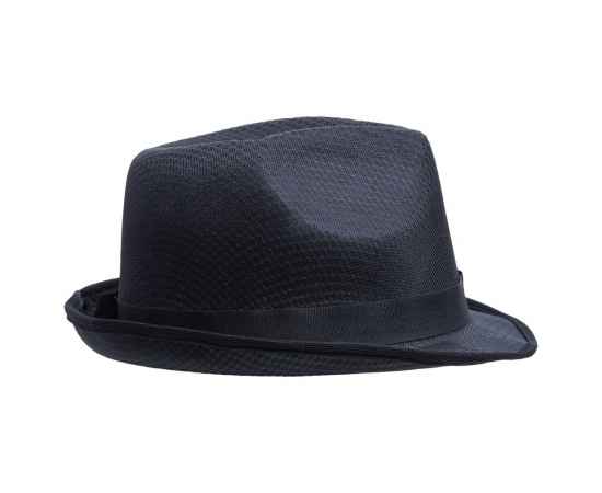 Шляпа Gentleman, черная с черной лентой, Цвет: черный, Размер: 56-58, изображение 3