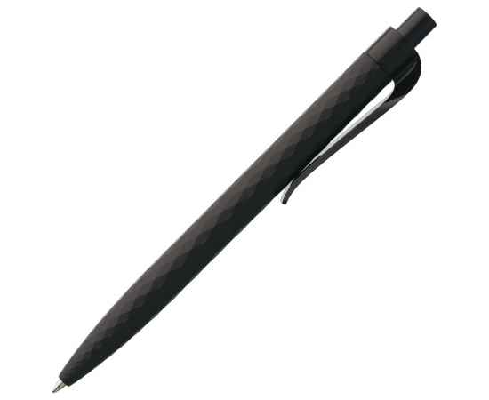 Ручка шариковая Prodir QS01 PRP-P Soft Touch, черная, изображение 4