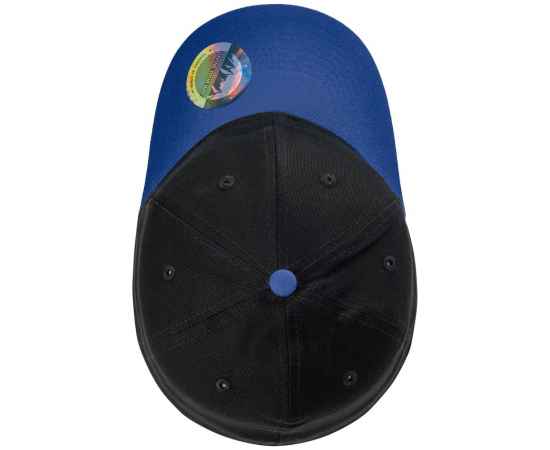 Бейсболка Ben Loyal, черная с синим, Цвет: синий, Размер: 56–58, изображение 5
