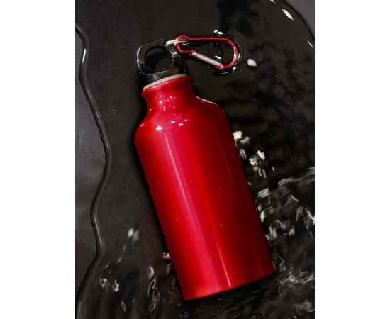 Бутылка для спорта Re-Source, красная, Цвет: красный, Объем: 400, Размер: диаметр 6, изображение 3