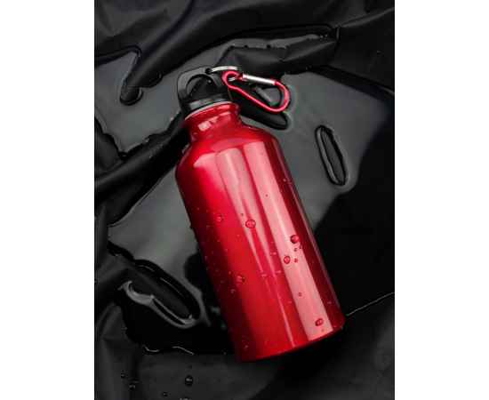 Бутылка для спорта Re-Source, красная, Цвет: красный, Объем: 400, Размер: диаметр 6, изображение 4