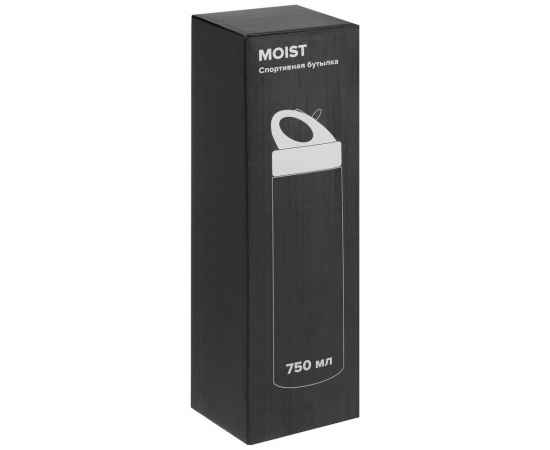 Спортивная бутылка Moist, черная, Цвет: черный, Объем: 700, Размер: высота 23, изображение 4