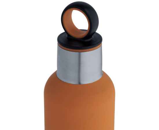Термобутылка Sherp, оранжевая, Цвет: оранжевый, Объем: 500, Размер: высота 26 см, изображение 3