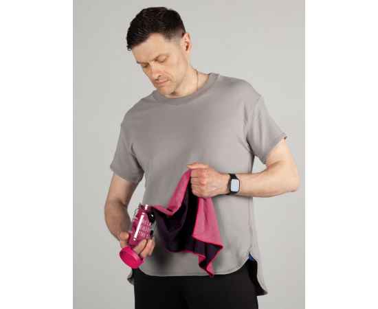 Охлаждающее полотенце Weddell, розовое, Цвет: розовый, Размер: полотенце 80х30 с, изображение 5