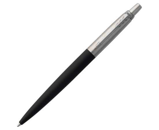 Ручка шариковая Parker Jotter Core K63, черный с серебристым, Цвет: серебристый, Размер: 13, изображение 4
