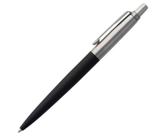 Ручка шариковая Parker Jotter Core K63, черный с серебристым, Цвет: серебристый, Размер: 13, изображение 2