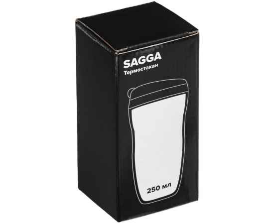 Термостакан Sagga, черный, Цвет: черный, Объем: 250, Размер: 14, изображение 6