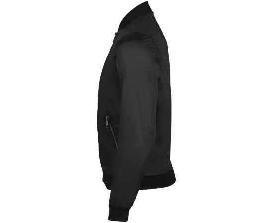 Куртка унисекс Roscoe черная, размер XS, Цвет: черный, Размер: XS, изображение 3