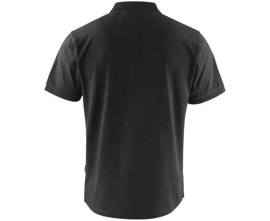 Рубашка поло мужская Sunset, черная G_11127.306, Цвет: черный, Размер: S, изображение 2